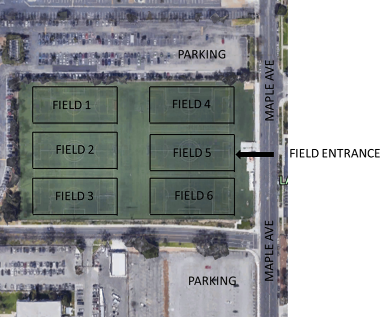 Aggregate 86+ about toyota soccer center field map unmissable in